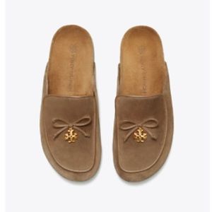 Tory Burch Charm Mule. Color:River Rock. Size 11